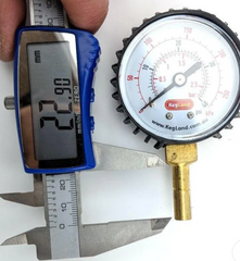 Push in Pressure Gauge 0-40psi