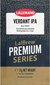 Lallemand LalBrew Premium Series Verdant IPA ale yeast package