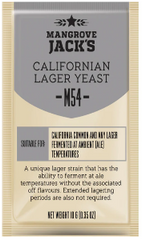 Mangrove Jack M54 Californian Lager Yeast 10g - LIMITED STOCK!